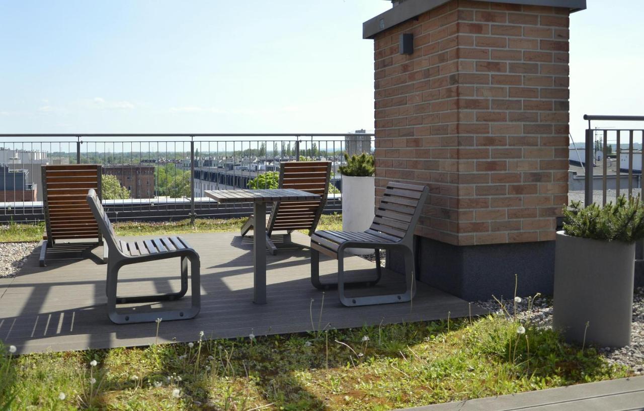 Roof Terrace Old Town Apartments With Private Parking Gdansk Exterior photo