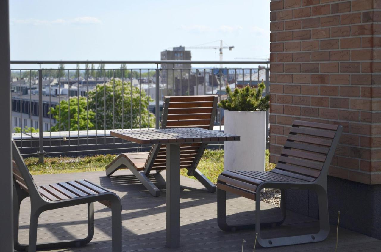Roof Terrace Old Town Apartments With Private Parking Gdansk Exterior photo